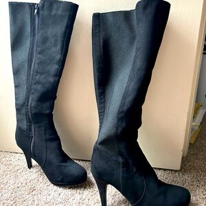Black boots